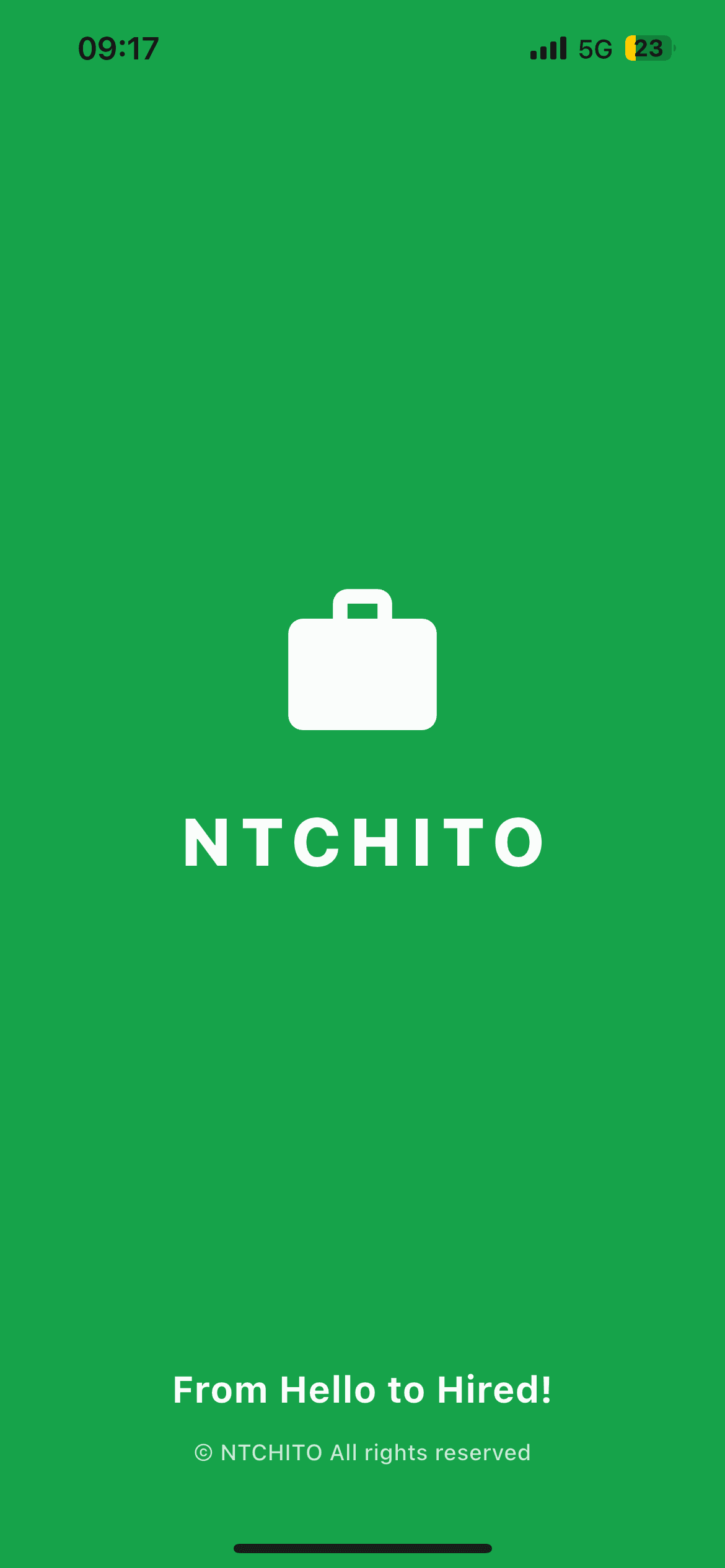 NTCHITO splash screen